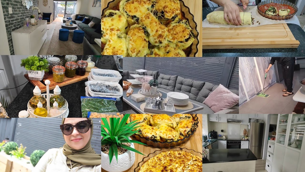 ☑️روتين اليوم مميز جدا🆕تنظيم البيت للمناسبة👌شهيوات ياسلام🔝 غتشكروني عليهمCLEANING MOTIVATION