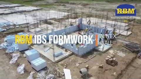 RBM Building System - House Built in Seven Days | IBS System | (Monolithic House)