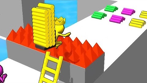 ✅ LADDER RACE - Max levels mobile game ios,Android trailer update gameplay walktrthough #19