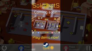 🌟Take a look at SokobotS' new level intro!🌟 #gameplay #sokoban #indiegame #coopgames