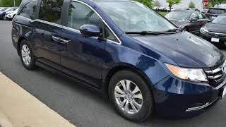 Used 2016 Honda Odyssey Washington DC MD Chantilly DC #
