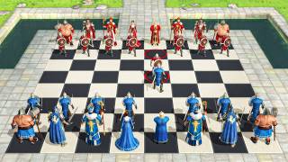 Almost Every Piece Was Traded, Yet All 16 Pawns Survived | Battle Chess: Game of Kings screenshot 3