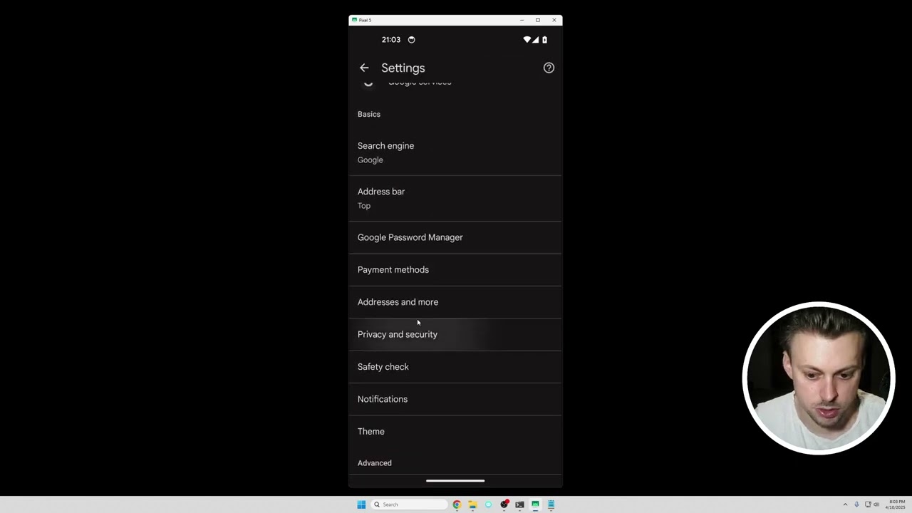 How to block third party cookies in Google Chrome App