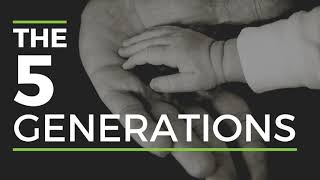 The 5 Generations: iGen, Millennials, Gen X, Baby Boomers, & The Silent Generation