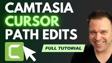 Camtasia Tutorial: Cursor Path Editing (OBS can