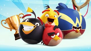 Энгри БЕРДС в Angry Birds Friends с Кидом #1 Кид открыл Всех ПТИЦ на крутилкины