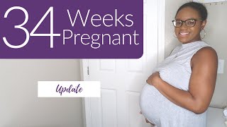 34 WEEKS PREGNANT | Baby Name Clue #2 | Pregnant with Sickle Cell | TheFortitudeFix
