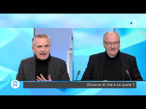 Image du reportage Rivista du 1er avril 2022 : Club de la presse (France 3 Corse ViaStella)