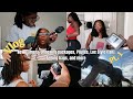 VLOG | New Camera, Trip Prep , Shopping, Unboxings, Loc Styling, and more