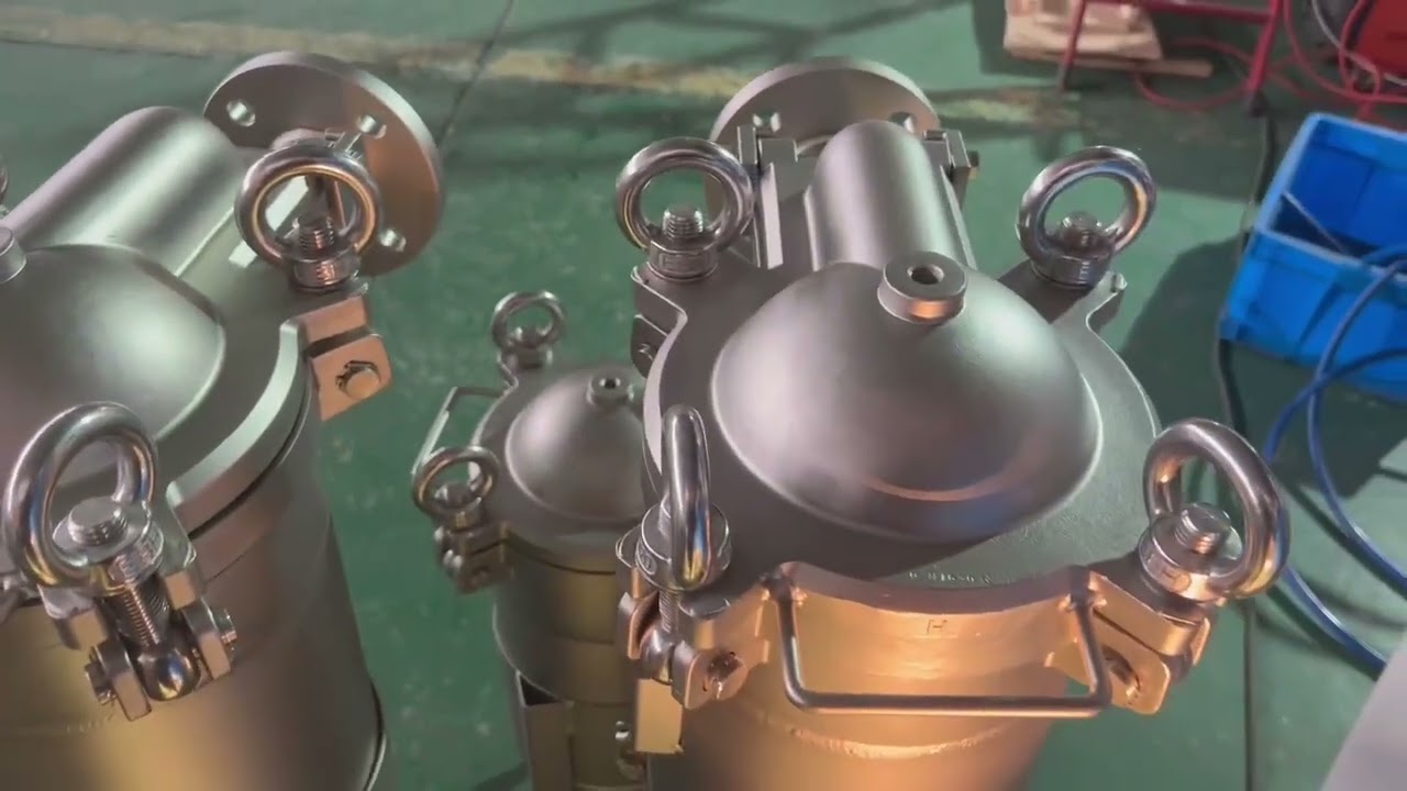 Liquid Filtration Harbory Bag Filter Housing Made In China