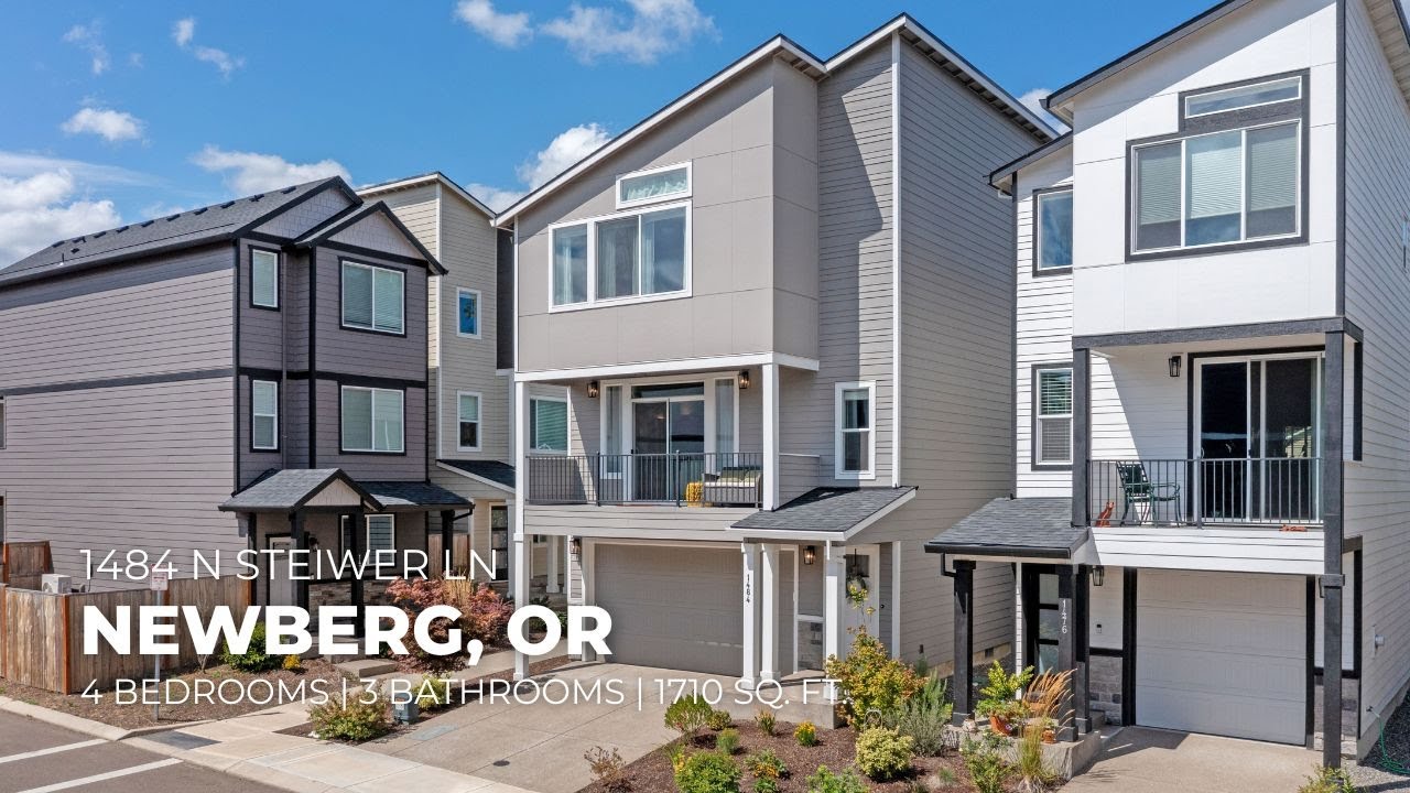4 Bedroom Newberg Home Backing to Greenspace | Extra Deep 3-Car Garage