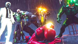 Spider-Man Vs. Sinister Six Almost Fight Scene 4K Ultra Hd