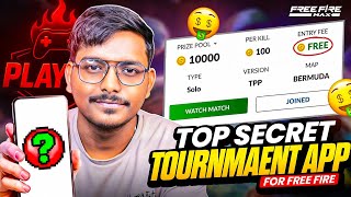 BEST TOURNAMENT APP FOR FREE FIRE😍 100% TRUSTED💯✔️ || FREE FIRE BEST TOURNAMENT APP 2026 screenshot 1