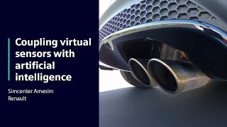 Renault | Coupling virtual sensors with artificial intelligence | Simcenter Amesim #SimcenterAI screenshot 1