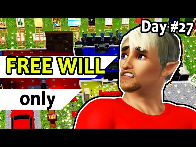 Can Sims 2 Survive 30 ACTUAL Days of FREE WILL? 