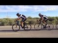 Cyclists take part in the Tour de Tolerance to benefit the El Paso Holocaust Museum Sunday in Southe