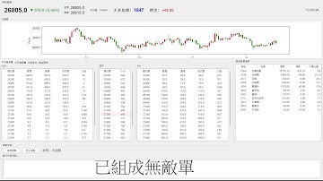 【天真選擇權】 2025-1118-程式交易-python-api-盤中實況-