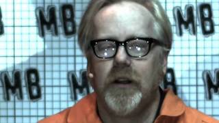 Adam Savage Shows Off His Best Shake Face - Behind the Myths Tour 1/18/12