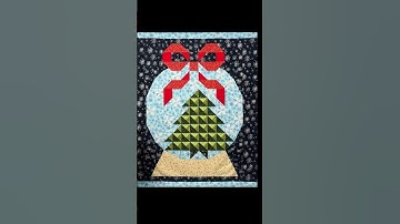 🎄AMAZING Snow Globe Quilt❄️