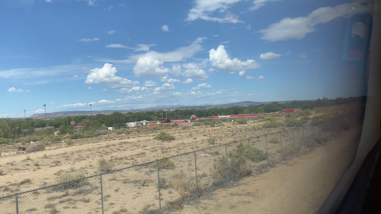 Riding The New Mexico Rail Runner Express (Albuquerque to Sandoval CO / Route 550)