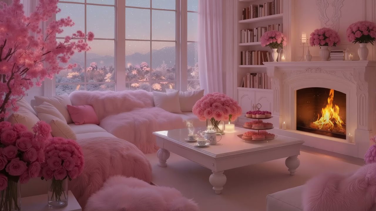 Relaxing Piano Music & Fireplace Sounds for Deep Sleep, Stress Relief & Anxiety, Sleep Aid