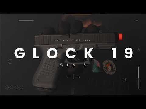 Licensed Gen 5 Glock 19 Two Tone Tungsten Grey