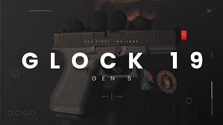 Licensed Gen 5 Glock 19 Two Tone Tungsten Grey