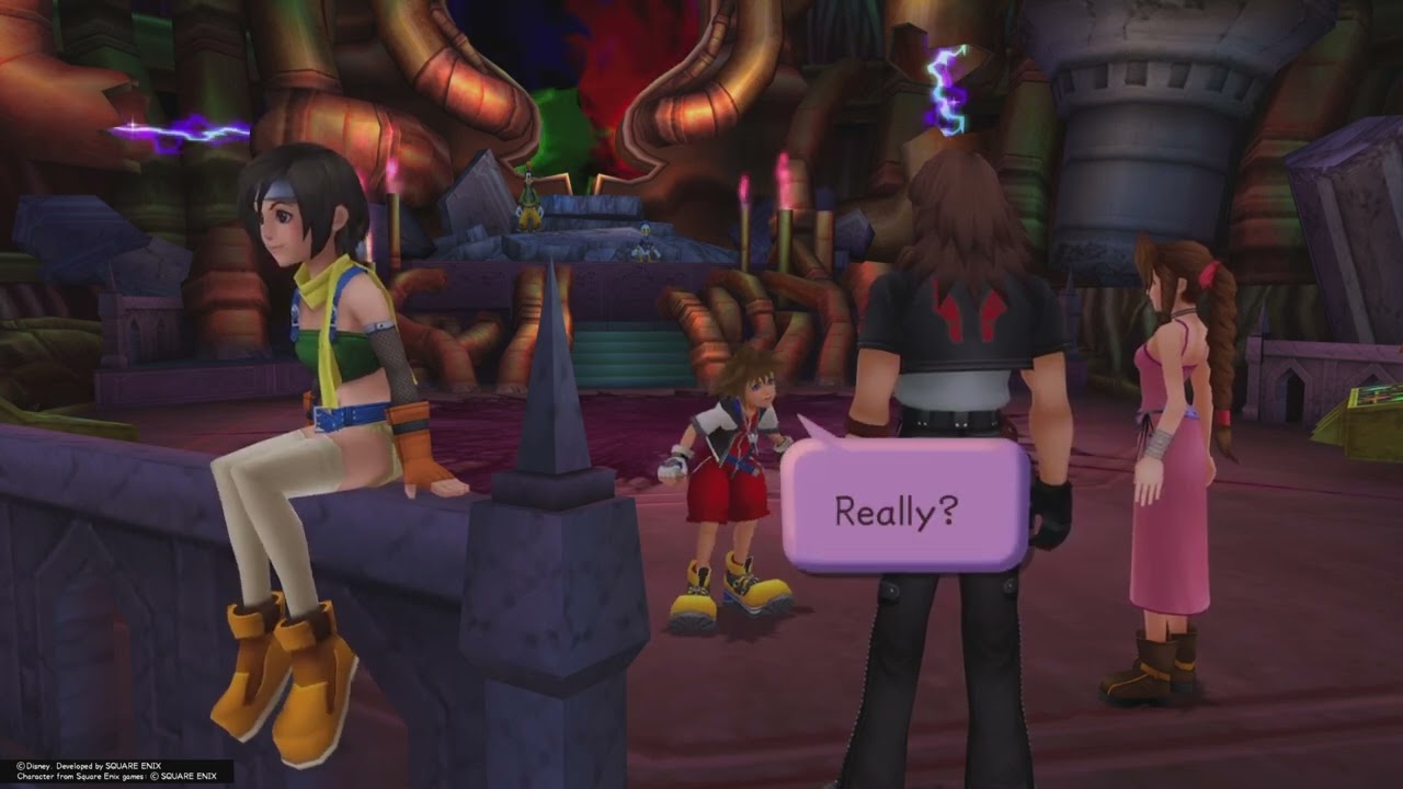 Kingdom Hearts Final Mix Hallow Bastion Seal The Last Keyhole