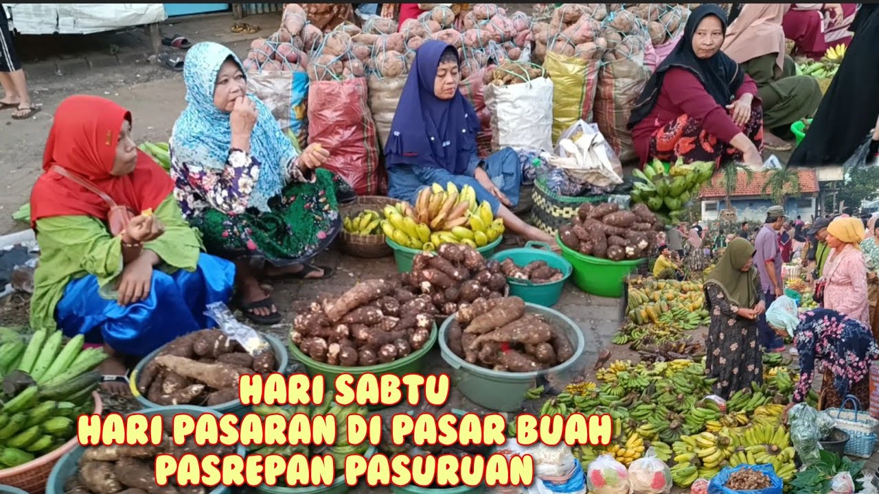 SABTU PAGI PASARAN CEK HARGA BUAH SAYUR DAN REMPAH