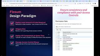 Flosum Profiles and Permission Sets Profile