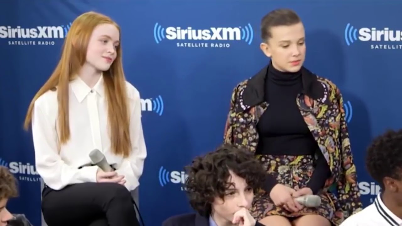 Millie Bobby Brown Fixes Finn Wolfhard s And Sadie Sink s Hair 