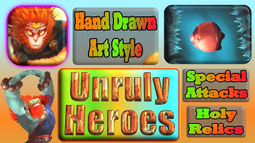Unruly Heroes - PART 2 and 3 FULL GAMEPLAY | Mobile iOS/Android Version