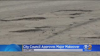 Compton Approves Another $5.8 Million For Road Repairs, Public Works Projects