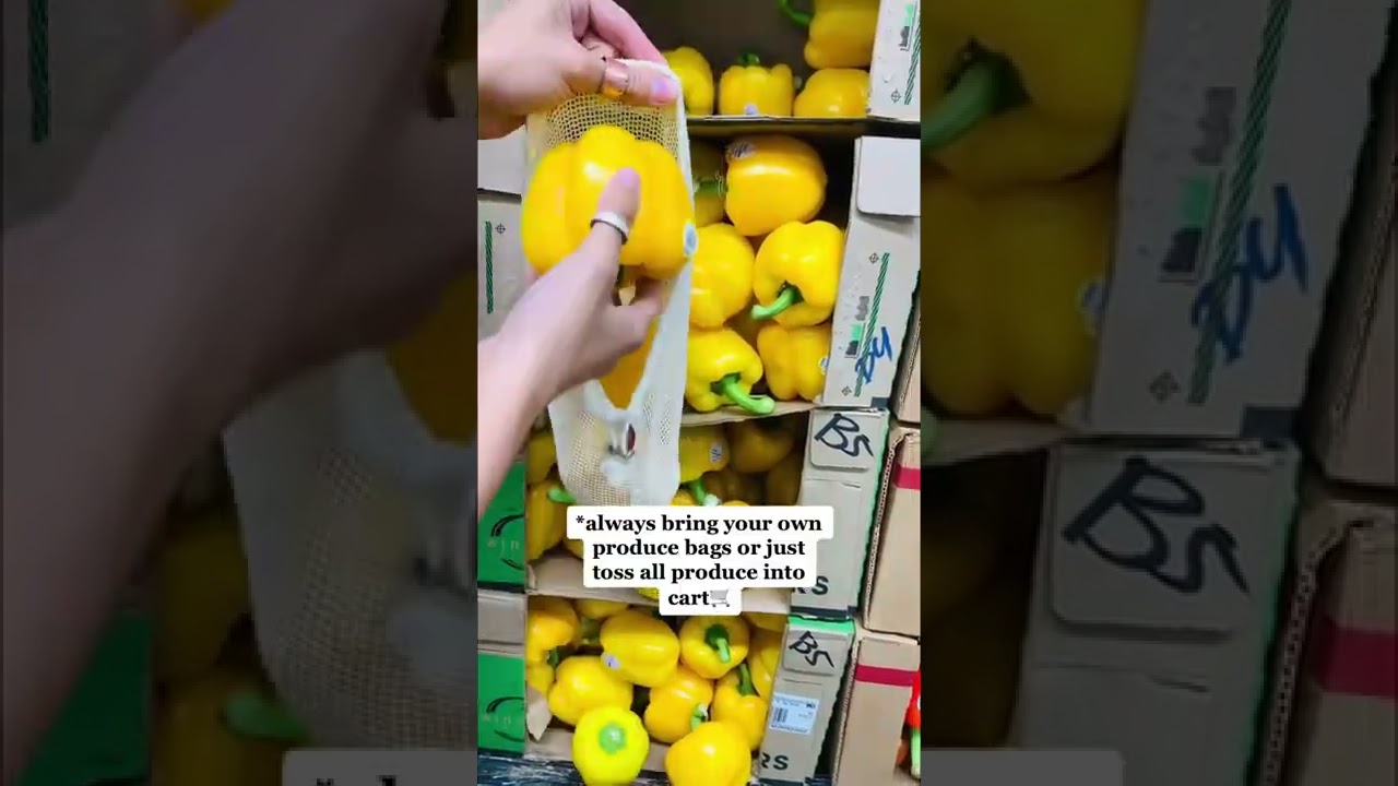 Let’s go Zero Waste Grocery Shopping together!🌎✨🛒🍎 