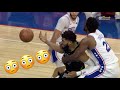 Joel Embiid and Karl-Anthony Towns Go At It Again