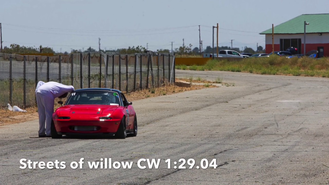 Streets of willow CW in M45 Supercharged miata na6