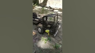 ⚔Ashok leyland 🚎bus chassis 😍miniature😍 model bus chassis⚔#shorts video