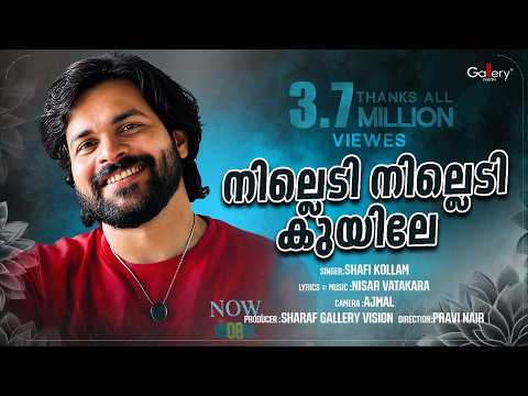 നില്ലെടി നില്ലെടി കുയിലേ..│Shafi Kollam│Nilledi Nilledi Kuyile│ Malayalam Album song│Gallery Vision
