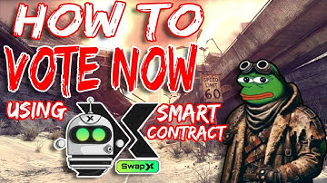 Swapx | How To Vote Using The Smart Contract