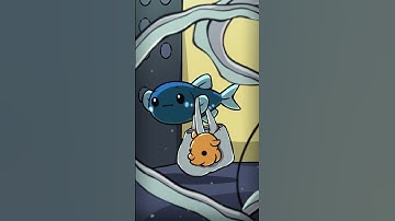 Slender Snipe Eel 🪱🐟 #animation #original #cartoon