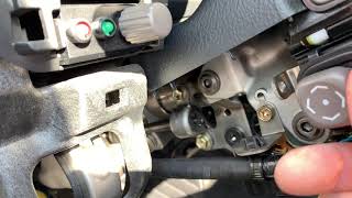 Lexus LS430 Steering wheel motor problem. (NO SOLUTION. JUST SHOWING THE PROBLEM)
