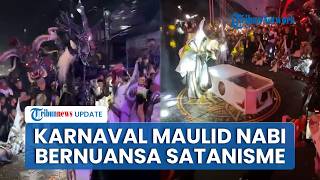 Viral Video Karnaval Maulid Nabi di Pekalongan ala Ritual Satanisme, 1 Peserta Meninggal Kelelahan