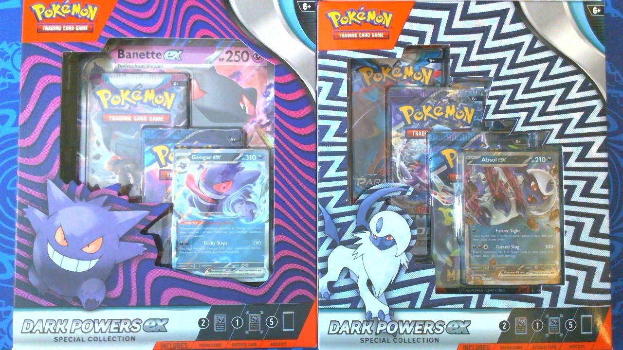 pokemon trading card game dark powers ex special collection TCG Toy Mandala while the ghostly Banette ex shows off Psychic Here's What's In Pokemon's Dark