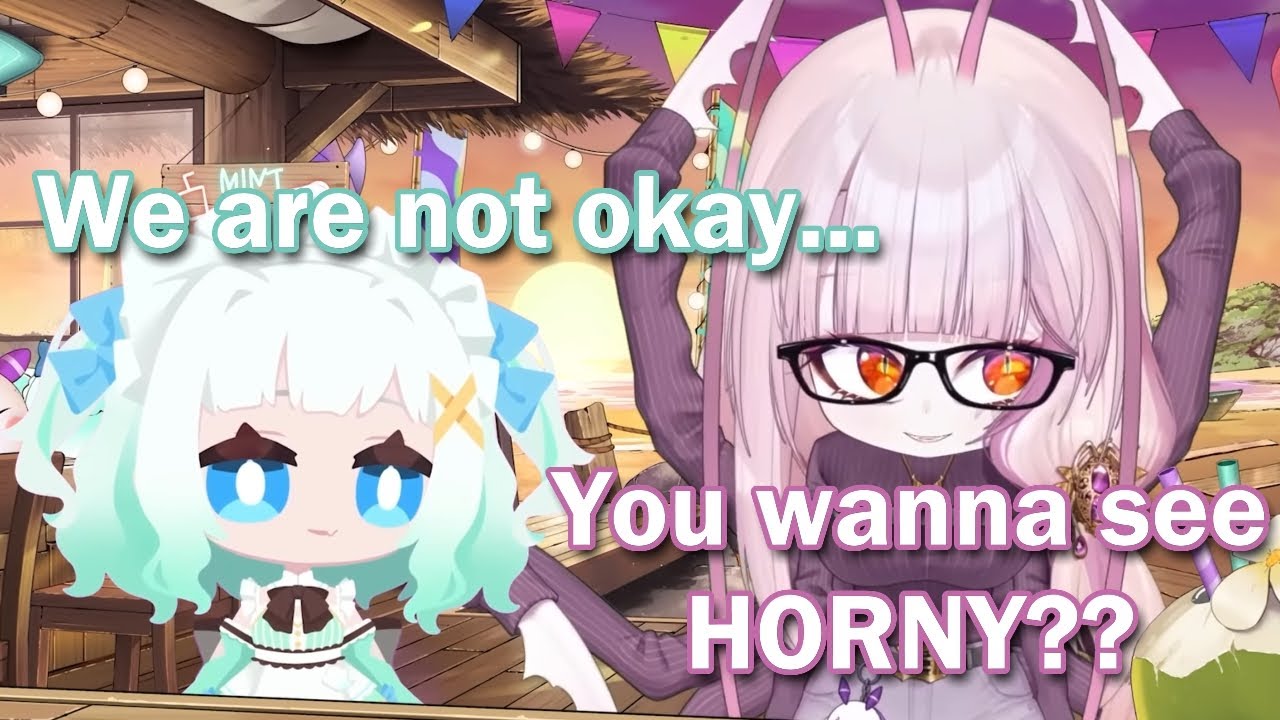 Mint and Matara are not okay  【Maid Mint Fantome + VSHOJO】