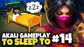 3 Hours of Relaxing Akali gameplay to fall asleep to (Part 14) | Professor Akali