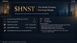 The Honest Company Q2 2026 Earnings Record Margins Growth Insights