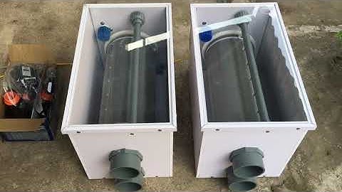 Drum filter - máy lọc nước cho hồ cá...