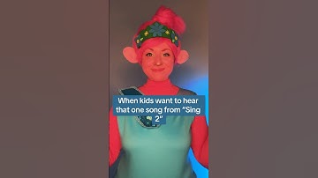 When kids want to hear that one song from “Sing 2” #sing2 #halsey #shorts