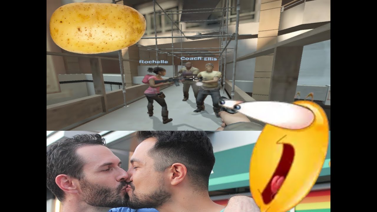 how to get potato graphics on l4d2 on linux (basement maxxing) - YouTube