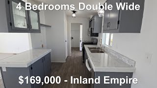 4 BEDROOMS MANUFACTURED HOME LOCATED IN THE CITY OF RIALTO CALIFORNIA MOBILE HOME CASA MOVIL